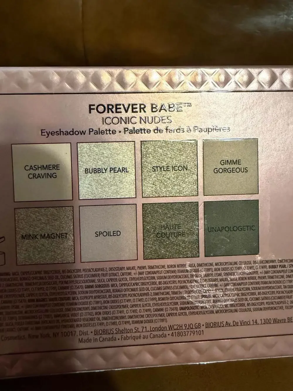 Buxom Forever Babe Iconic Nudes Eyeshadow Palette